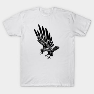 Flight of the Eagle Noir T-Shirt